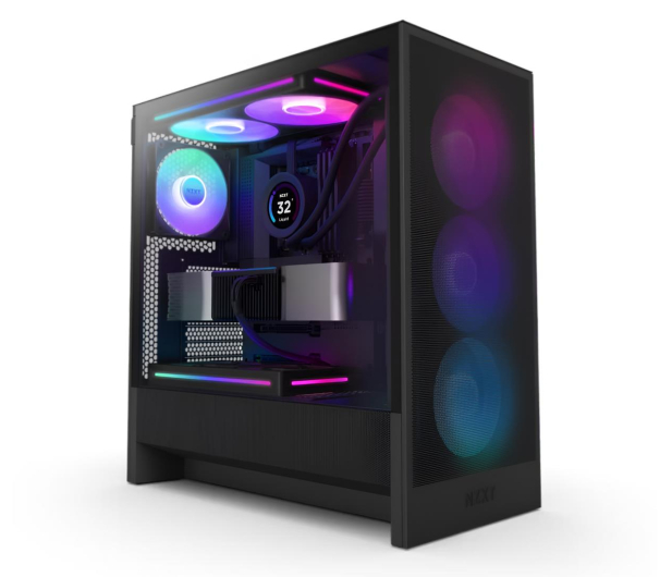 NZXT H5 FLOW RGB (2024) Black - 1292636 - zdjęcie